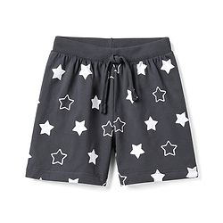 Babyhug Single Jersey Knit Mid Thigh Shorts with Star Print Pack of 3 - Multicolor