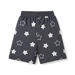 Babyhug Single Jersey Knit Mid Thigh Shorts with Star Print Pack of 3 - Multicolor