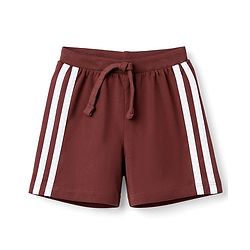 Babyhug Cotton Single Jersey Knit Mid Thigh Solid Shorts Pack of 3 - Multicolor