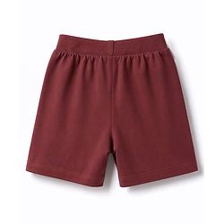 Babyhug Cotton Single Jersey Knit Mid Thigh Shorts with Dino & Cub Print Pack Of 3 - Multicolour