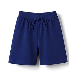 Babyhug Cotton Knit Mid Thigh Solid Shorts Pack Of 3 - Multicolor