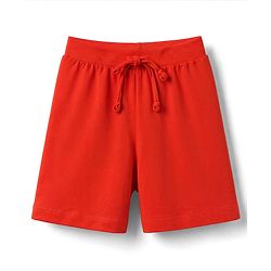 Babyhug Cotton Knit Mid Thigh Solid Shorts Pack Of 3 - Multicolor