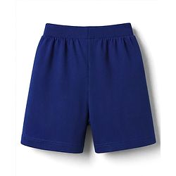 Babyhug Cotton Knit Mid Thigh Solid Shorts Pack Of 3 - Multicolor