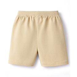 Babyhug Cotton Knit Mid Thigh Solid Shorts Pack Of 3 - Multi Color