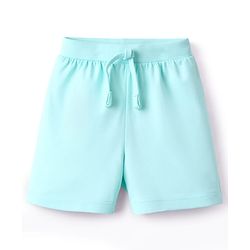Babyhug Cotton Knit Mid Thigh Solid Shorts Pack Of 3 - Multi Color