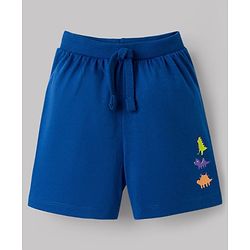Babyhug Single Jersey Knit Mid Thigh Shorts With Dino Print Pack of 3 - Multicolor