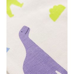 Babyhug Single Jersey Knit Mid Thigh Shorts With Dino Print Pack of 3 - Multicolor