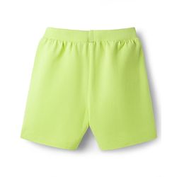 Babyhug Cotton Knit Mid Thigh Length Shorts with Beach Theme Print & Tape Detailing Pack of 2 - Multicolor