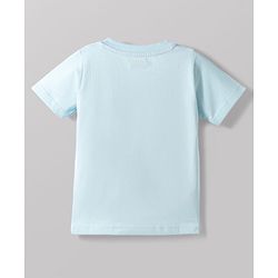 Babyhug Cotton Knit Half Sleeves Striped & Printed T-Shirts Pack of 5 - Multicolor