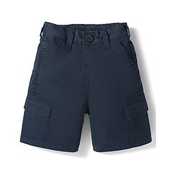 Babyhug Cotton Woven Half Sleeves Checkered Shirt & Shorts Set - Red & Navy Blue
