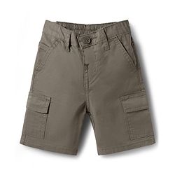 Babyhug Cotton Knit Half Sleeves Checkered Shirt & Shorts Set - Brown & Light Green