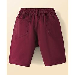 Babyhug Cotton Woven Half Sleeves Shirt & Shorts Set With Floral Print - Multicolor