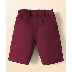 Babyhug Cotton Woven Half Sleeves Shirt & Shorts Set With Floral Print - Multicolor