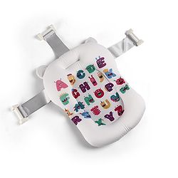 Babyhug Soft Baby Bath Cushion Newborn Bath Seat Support Anti-Slip Floating Cushion Skin-Friendly Washable Easy to Install in Any Regular Bath Tub Infant Bath Support 012 Months