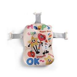 Babyhug Soft Baby Bath Cushion Newborn Bath Seat Support Anti-Slip Floating Cushion Skin-Friendly Washable Easy to Install in Any Regular Bath Tub Infant Bath Support 012 Months