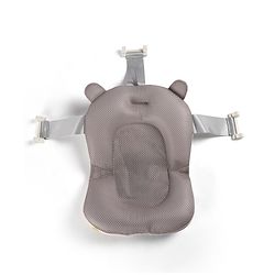 Babyhug Soft Baby Bath Cushion Newborn Bath Seat Support Anti-Slip Floating Cushion Skin-Friendly Washable Easy to Install in Any Regular Bath Tub Infant Bath Support 012 Months
