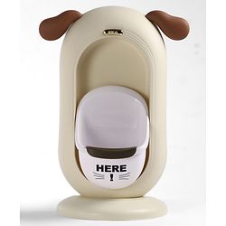 Babyhug Pee Trainer Free Size for Boys Wall Mountable Removable Bowl for Easy Cleaning| Urinal Training| Easy Maintenance Splash Resistant - Cream