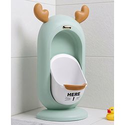 Babyhug Pee Trainer Free Size for Boys Wall Mountable Removable Bowl for Easy Cleaning| Urinal Training| Easy Maintenance Splash Resistant - Cream
