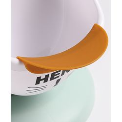 Babyhug Pee Trainer Free Size for Boys Wall Mountable Removable Bowl for Easy Cleaning| Urinal Training| Easy Maintenance Splash Resistant - Cream