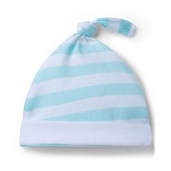 Babyhug 100% Cotton Knit Half Sleeves Striped Onesie with Cap & Animal Print - Multicolor