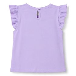 Babyhug 100% Cotton Knit Half Sleeves Polka Dots Bunny & Text Printed T-Shirts Pack of 3 - Pink Lilac & Sea Green
