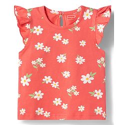 Babyhug Cotton Knit T-Shirts Half Sleeves with Graphic Print Pack of 3 Multi Color 9-12 Months