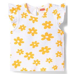 Babyhug Cotton Knit T-Shirts Half Sleeves with Graphic Print Pack of 3 Multi Color 9-12 Months
