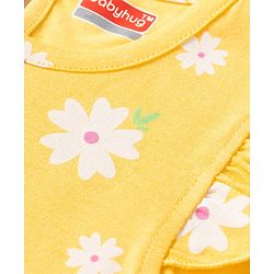 Babyhug Cotton Knit T-Shirts Half Sleeves with Graphic Print Pack of 3 Multi Color 9-12 Months