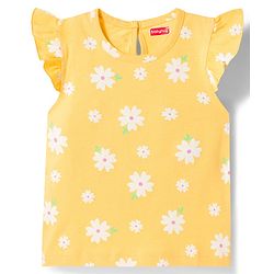 Babyhug Cotton Knit T-Shirts Half Sleeves with Graphic Print Pack of 3 Multi Color 9-12 Months