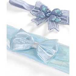 Babyhug Headbands  with Bow Applique Pack of 2 - Lavender