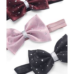 Babyhug Headbands  with Bow Applique Pack of 3 - Multicolor