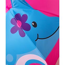 Babyhug Free Size Umbrella with Shark Print - Blue