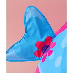 Babyhug Free Size Umbrella with Shark Print - Blue