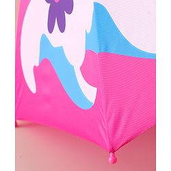 Babyhug Free Size Umbrella with Shark Print - Blue