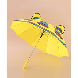 Babyhug Free Size Umbrella with Thomas & Friends Print - Yellow