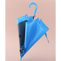 Babyhug Free Size Umbrella with Shark Print - Blue