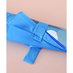 Babyhug Free Size Umbrella with Shark Print - Blue