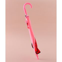 Babyhug Free Size Umbrella with Butterfly Print - Pink