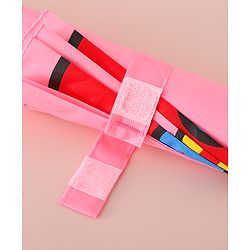 Babyhug Free Size Umbrella with Butterfly Print - Pink