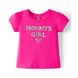 Babyhug 100% Cotton Knit Half Sleeves Text Printed T-Shirt - Dark Pink