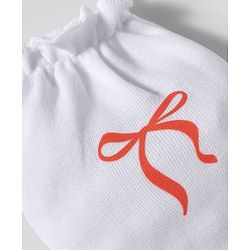 Babyhug 100% Cotton Knit Mittens With Heart & Bow Print Pack of 3 - Multicolor