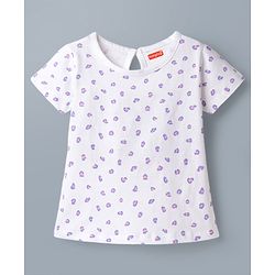 Babyhug Cotton Knit T-Shirts Half Sleeves with Graphics Multi Color 6-9 Months Pack of 3