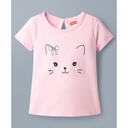Babyhug Cotton Knit T-Shirts Half Sleeves with Graphics Multi Color 6-9 Months Pack of 3