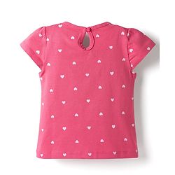 Babyhug Cotton Knit T-Shirts with Graphics Half Sleeves Round Neck Multi Color 6-9 Months Pack of 3