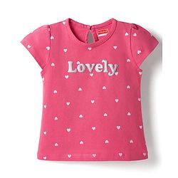 Babyhug Cotton Knit T-Shirts with Graphics Half Sleeves Round Neck Multi Color 6-9 Months Pack of 3