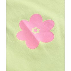 Babyhug Cotton Knit T-Shirt with Frill Detailing Multi Color 6-9 Months