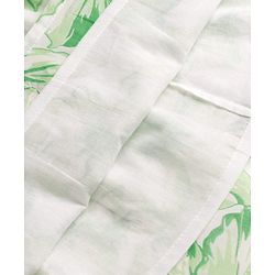 Babyhug Poplin Woven Sleeveless Floral Printed Frock with Bow Applique - White