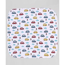 Babyhug 100% Cotton Terry Washcloth & Burp Cloth Set of 12| Ultra Soft & Absorbent| Quick Dry| Multicolour Prints & Solids| Gentle on Baby Skin | Newborn & Baby Essentials