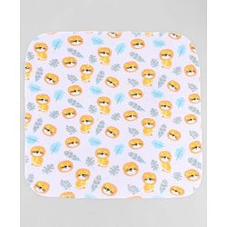 Babyhug 100% Cotton Terry Washcloth & Burp Cloth Set of 12| Ultra Soft & Absorbent| Quick Dry| Multicolour Prints & Solids| Gentle on Baby Skin | Newborn & Baby Essentials