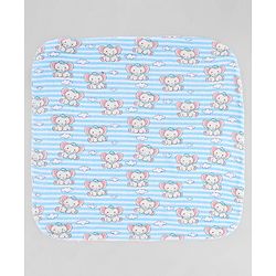 Babyhug 100% Cotton Terry Washcloth & Burp Cloth Set of 12| Ultra Soft & Absorbent| Quick Dry| Multicolour Prints & Solids| Gentle on Baby Skin | Newborn & Baby Essentials